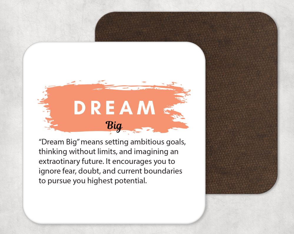 ABCD set of 4 Coasters - Image 5